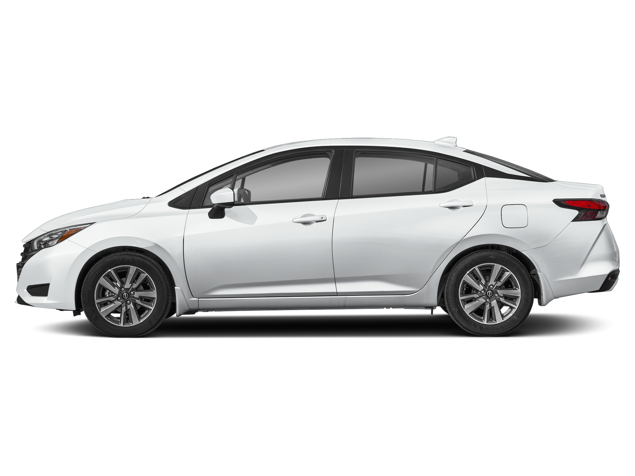White 2025 Nissan Versa Sedan Front-Wheel Drive Automatic