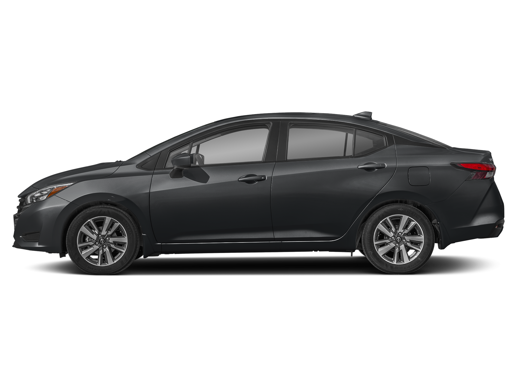 Black 2025 Nissan Versa Sedan Front-Wheel Drive Automatic