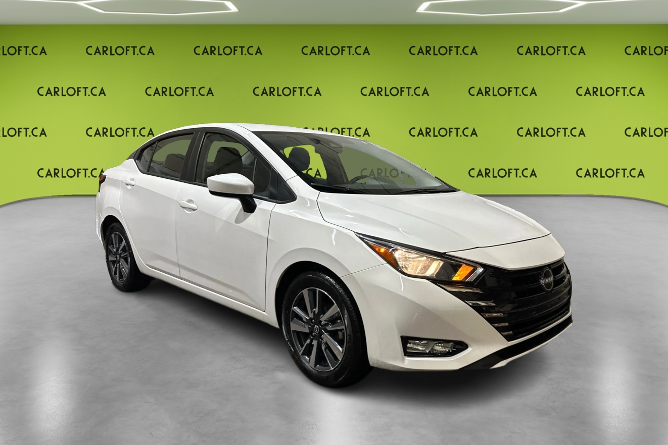 _white 2025 Nissan Versa Sedan Front-Wheel Drive Automatic