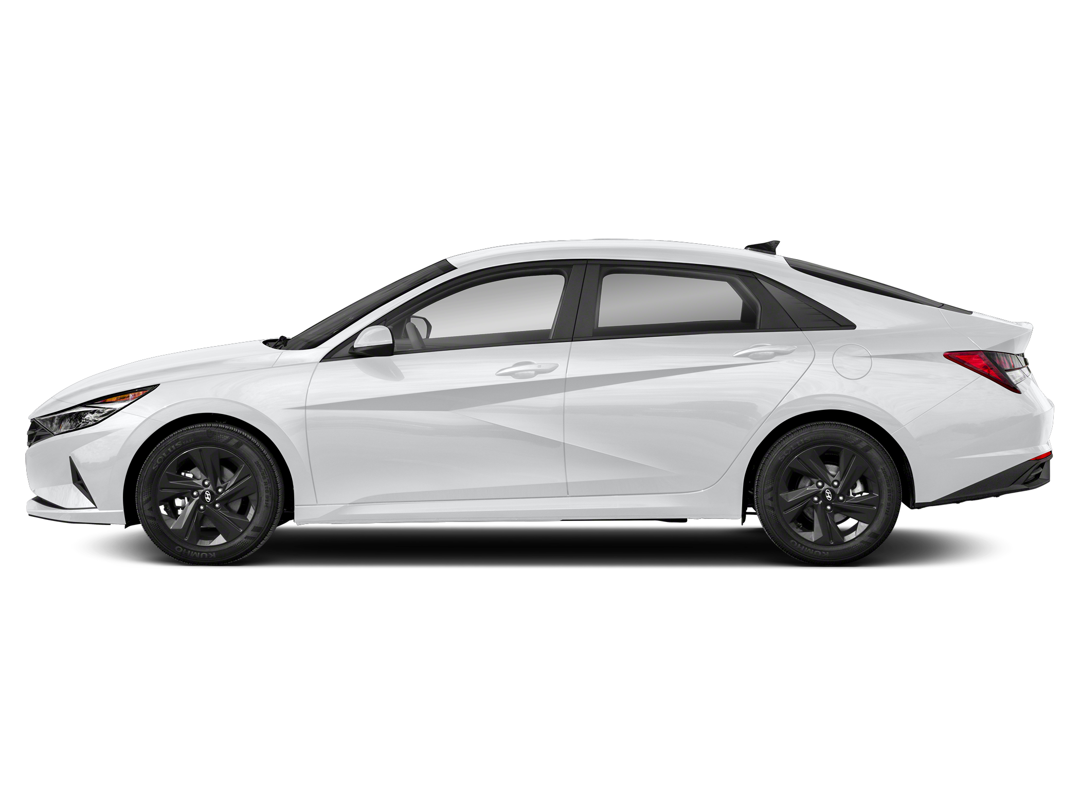 White 2022 Hyundai Elantra Sedan Automatic