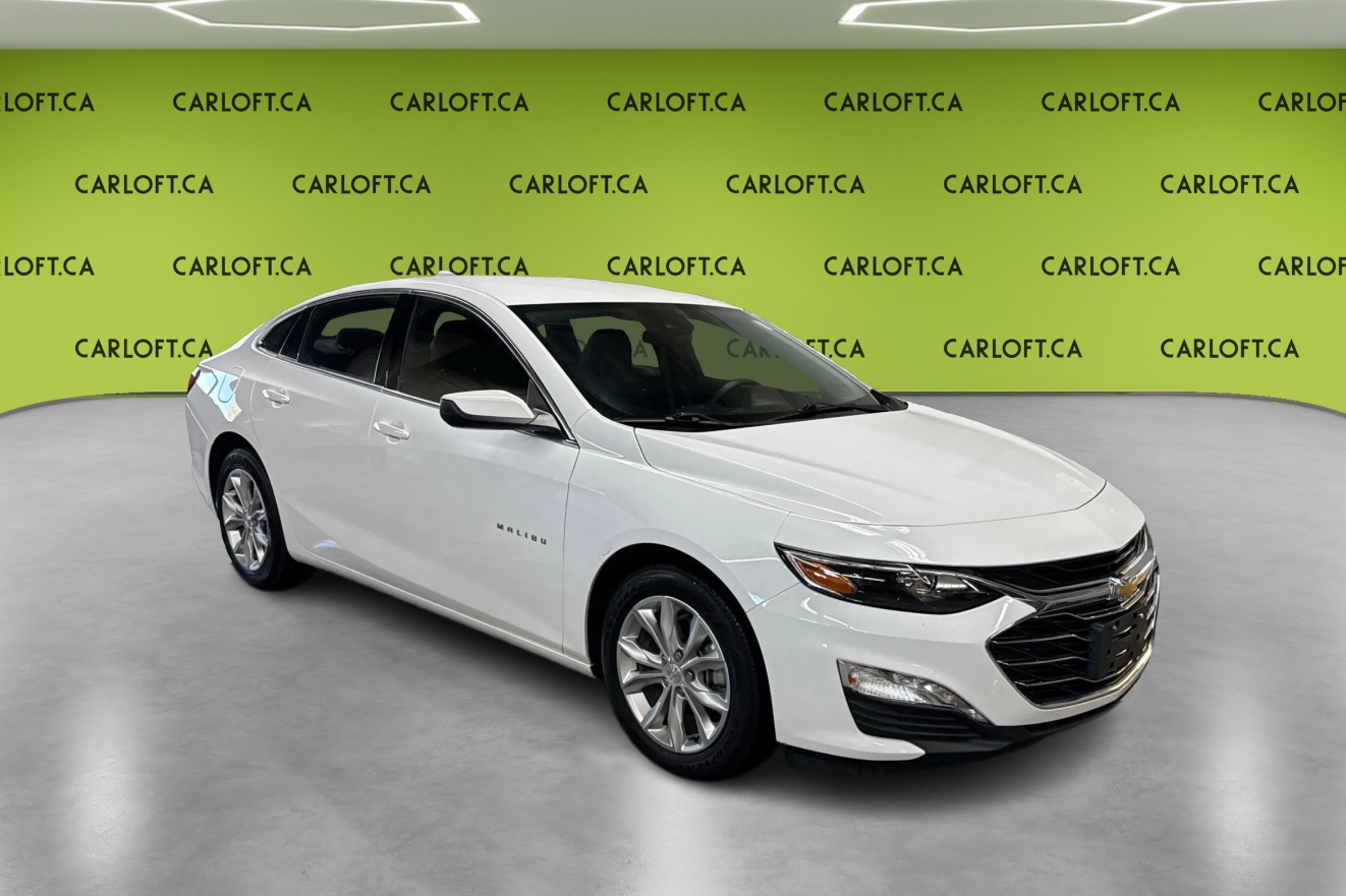 White 2023 Chevrolet Malibu Sedan Front-Wheel Drive Automatic