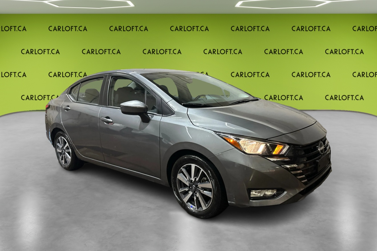 Silver 2025 Nissan Versa Sedan Front-Wheel Drive Automatic