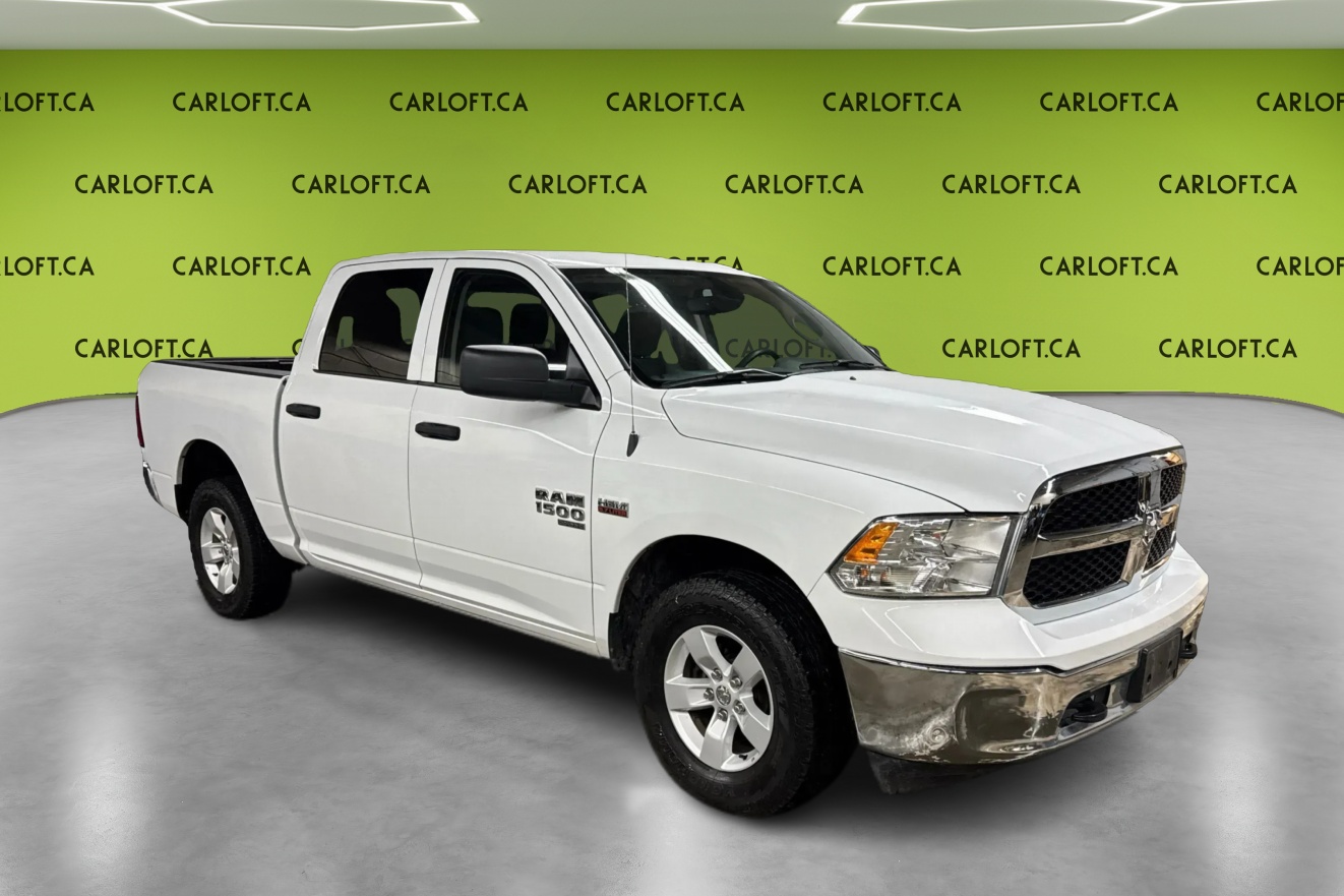 White 2023 RAM 1500 Pickup Truck Four-Wheel Drive Automatic