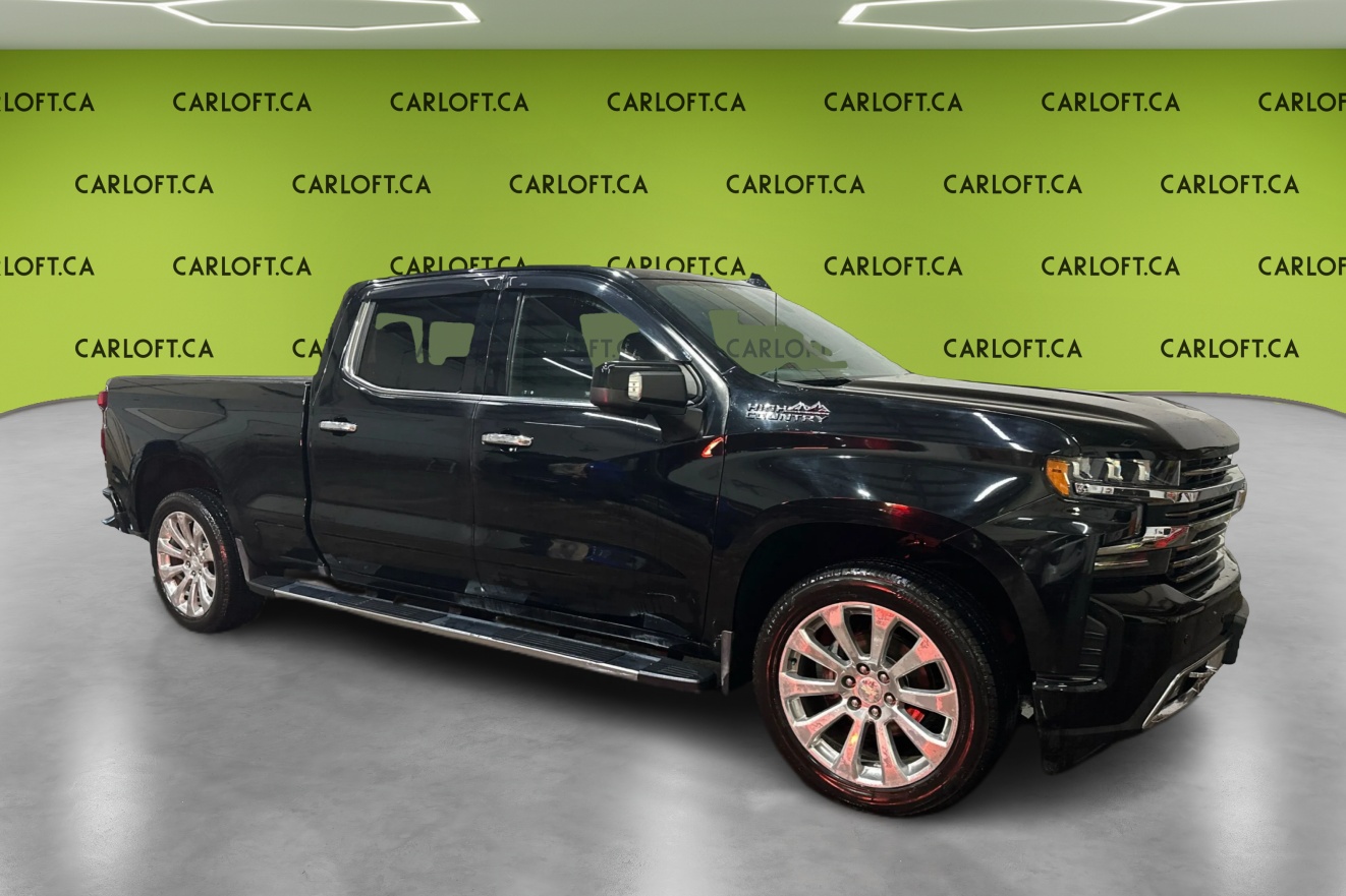 Black 2019 Chevrolet Silverado 1500 Pickup Truck Four-Wheel Drive Automatic