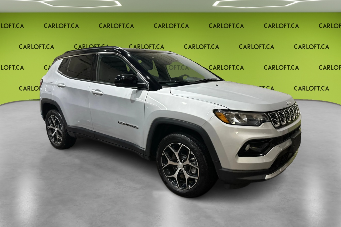 Silver 2024 Jeep Compass SUV / Crossover Four-Wheel Drive Automatic