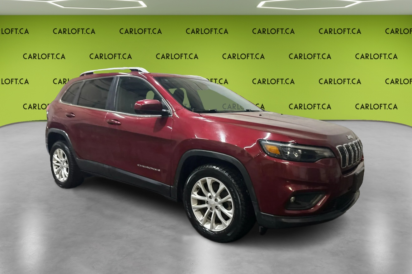 Red 2019 Jeep Cherokee SUV / Crossover  Automatic