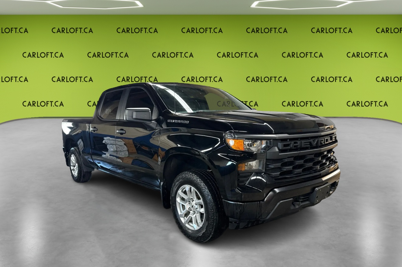 _black 2022 Chevrolet Silverado 1500 Pickup Truck Four-Wheel Drive Automatic