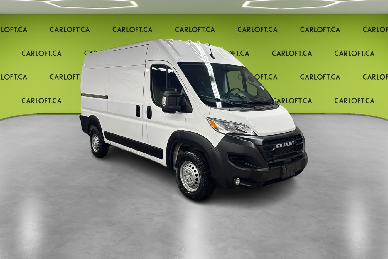 White 2025 RAM ProMaster Van Automatic