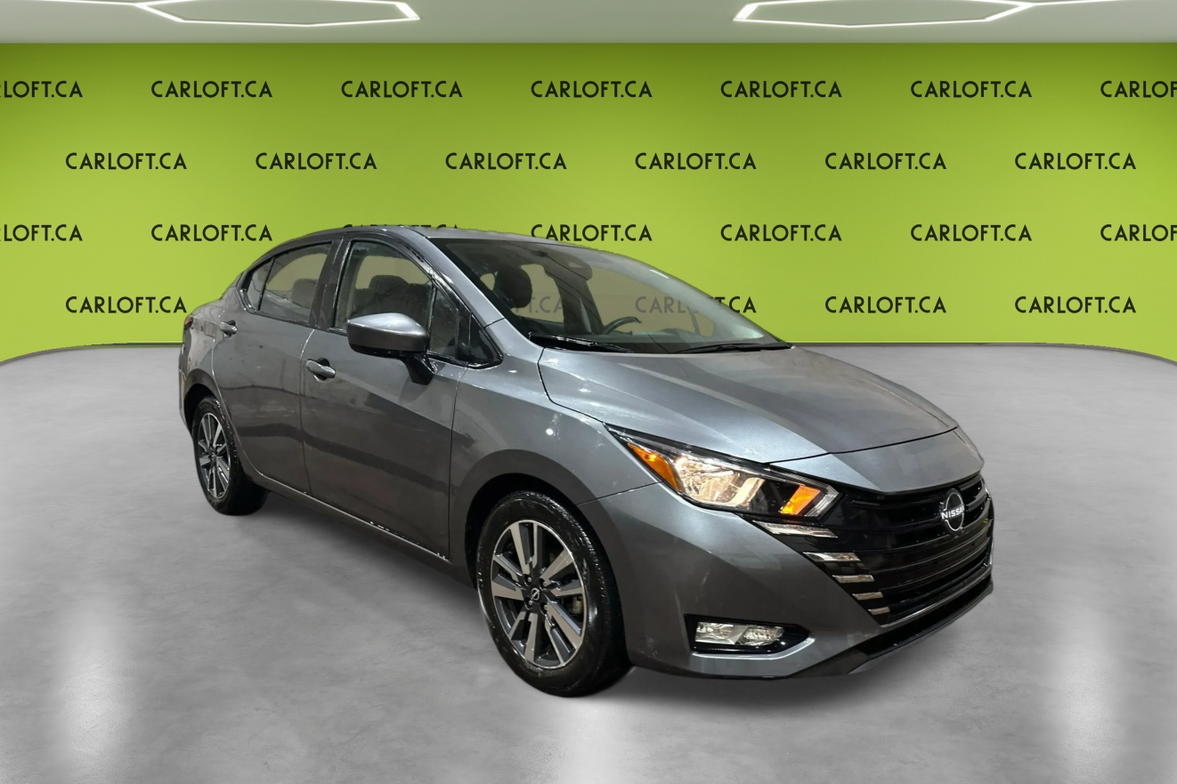 Gray 2025 Nissan Versa Sedan Front-Wheel Drive Automatic