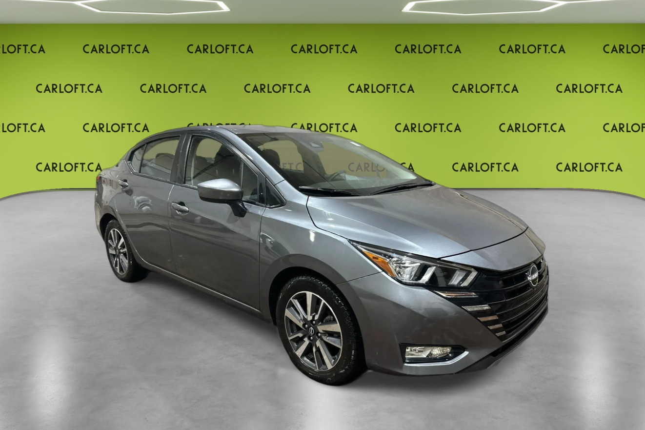 Gray 2025 Nissan Versa Sedan Front-Wheel Drive Automatic