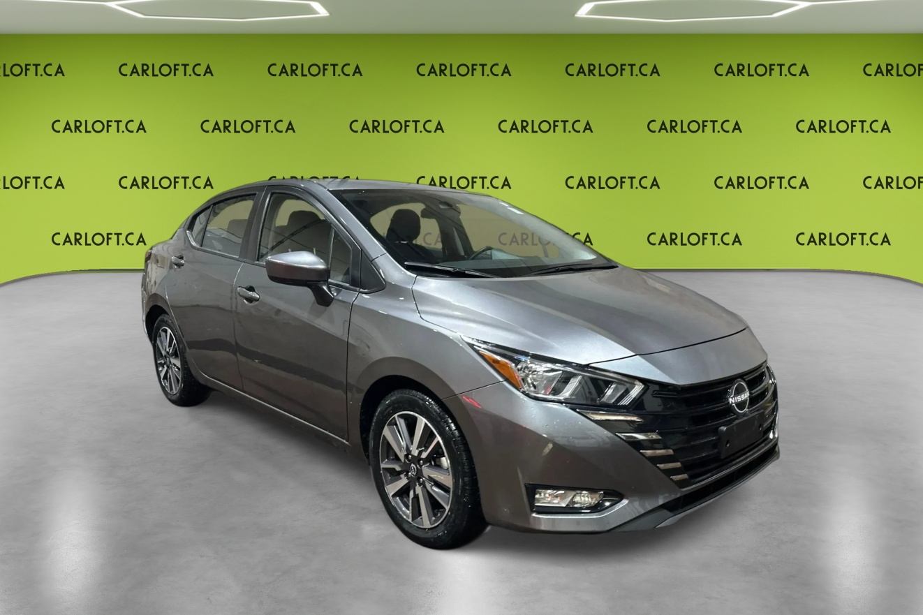 Silver 2025 Nissan Versa Sedan Front-Wheel Drive Automatic
