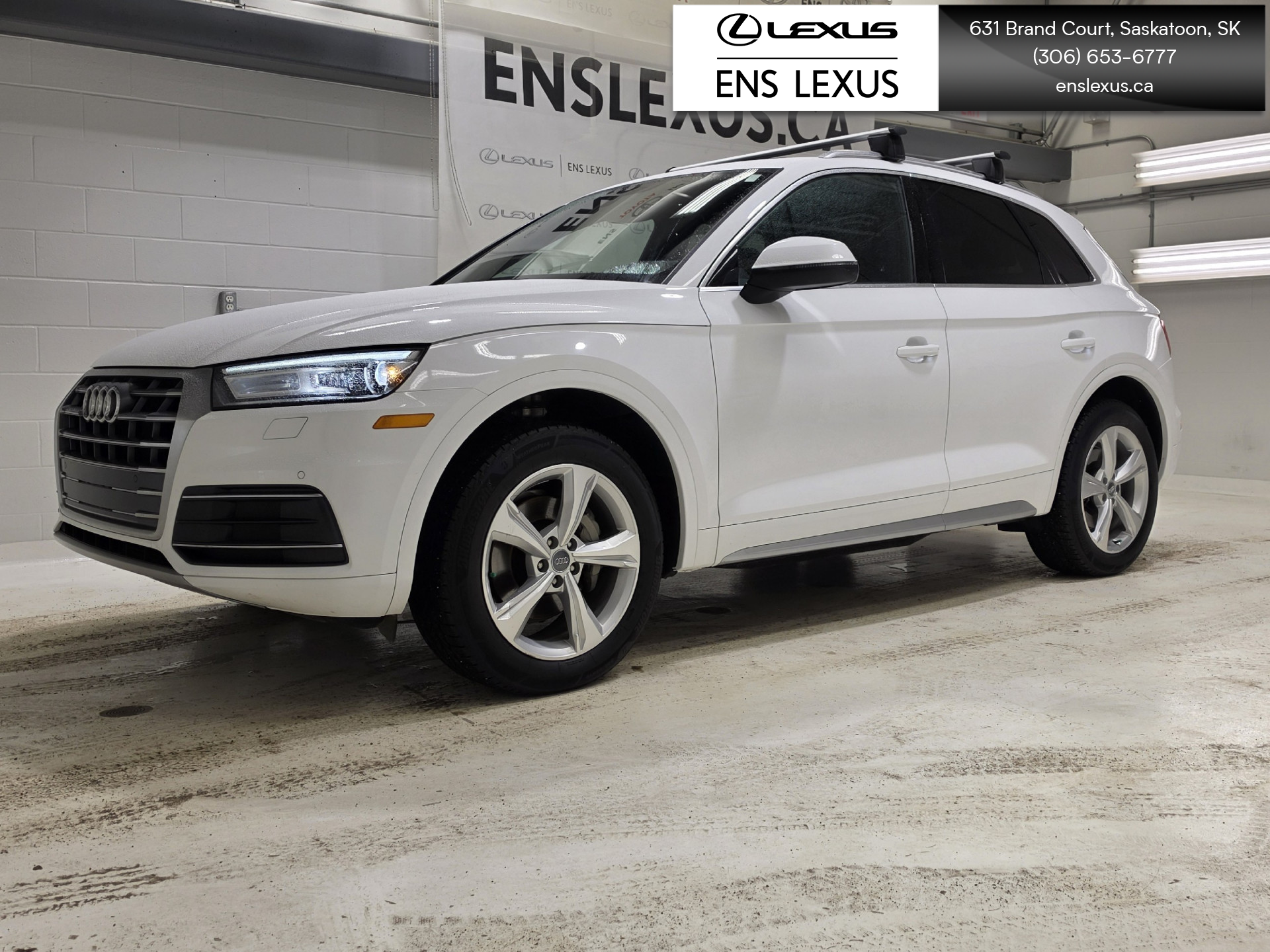 White 2018 Audi Q5 2.0 TFSI quattro Progressiv SUV / Crossover Automatic