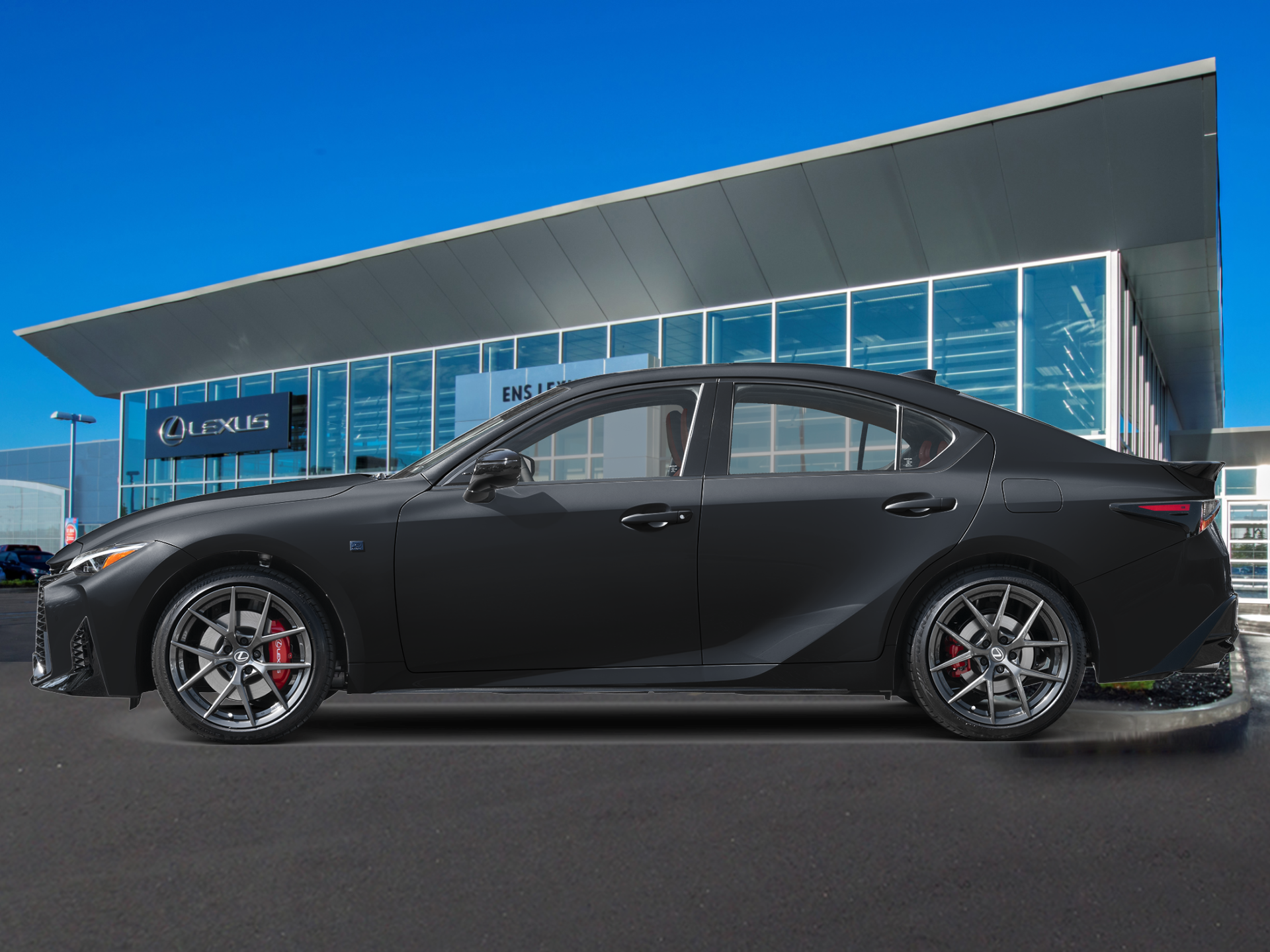 Black (Caviar) 2026 Lexus IS 350 F Sport 3 AWD Sedan Automatic