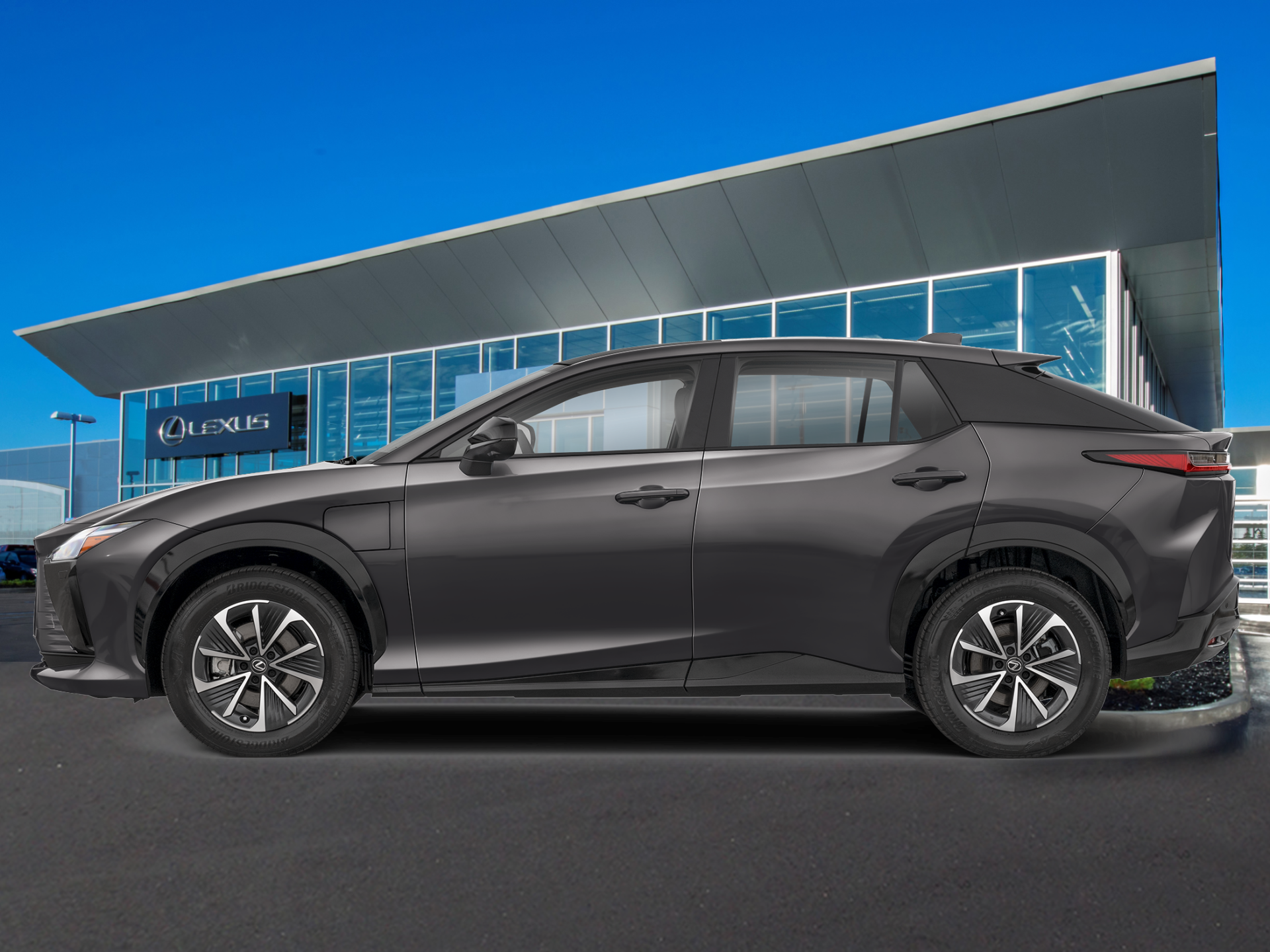 Gray (Cloudburst Grey) 2026 Lexus RZ 450e Luxury AWD SUV / Crossover All-Wheel Drive Automatic