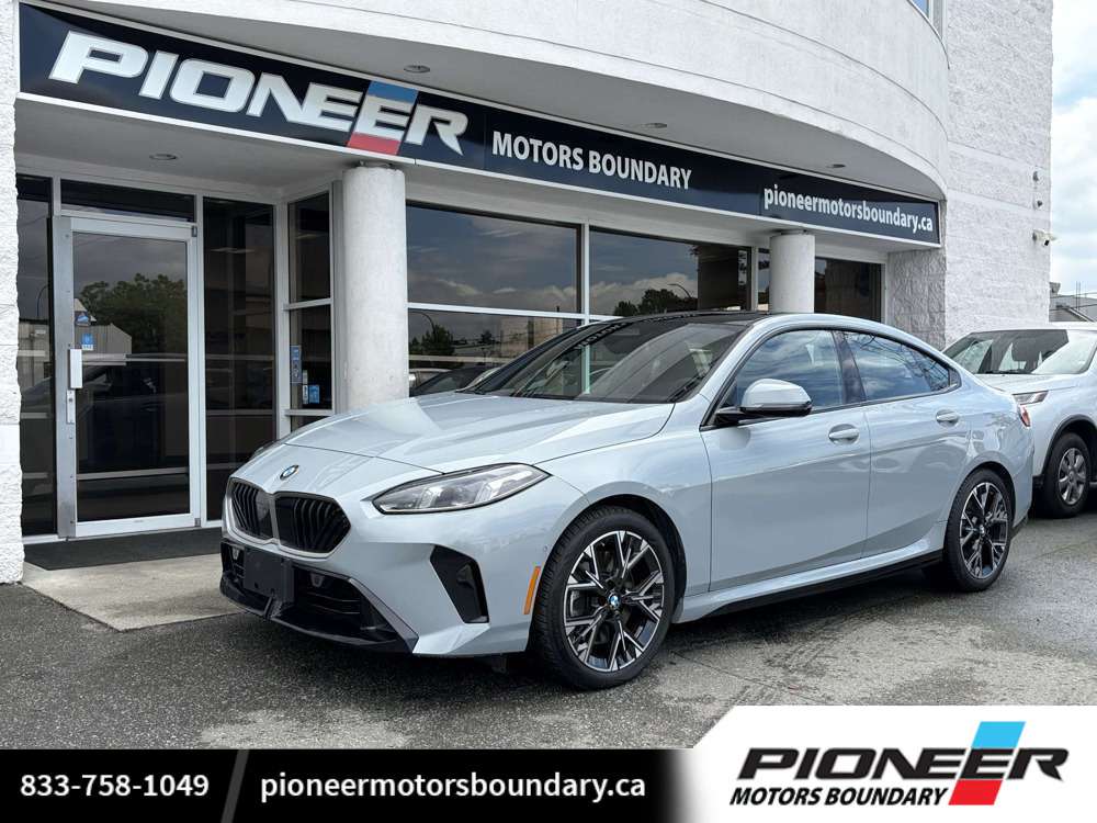 Gray (Brooklyn Grey Metallic) 2025 BMW 2 Series Sedan All-Wheel Drive Automatic