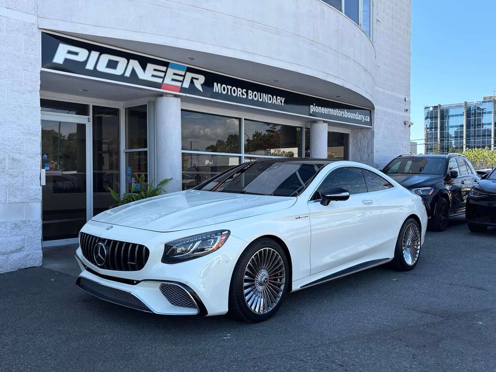 White 2017 Mercedes-Benz S-Class Convertible All-Wheel Drive Automatic