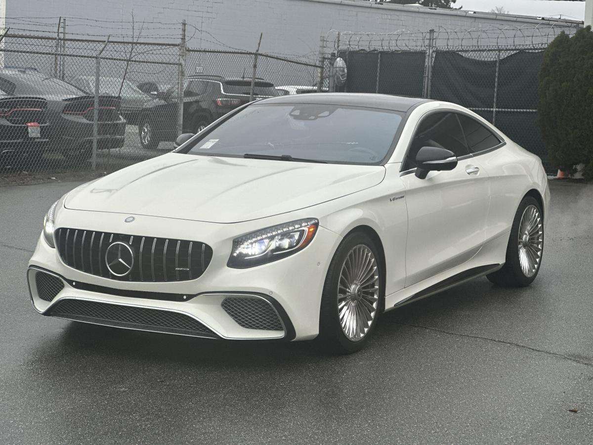 White 2017 Mercedes-Benz S-Class Convertible All-Wheel Drive Automatic