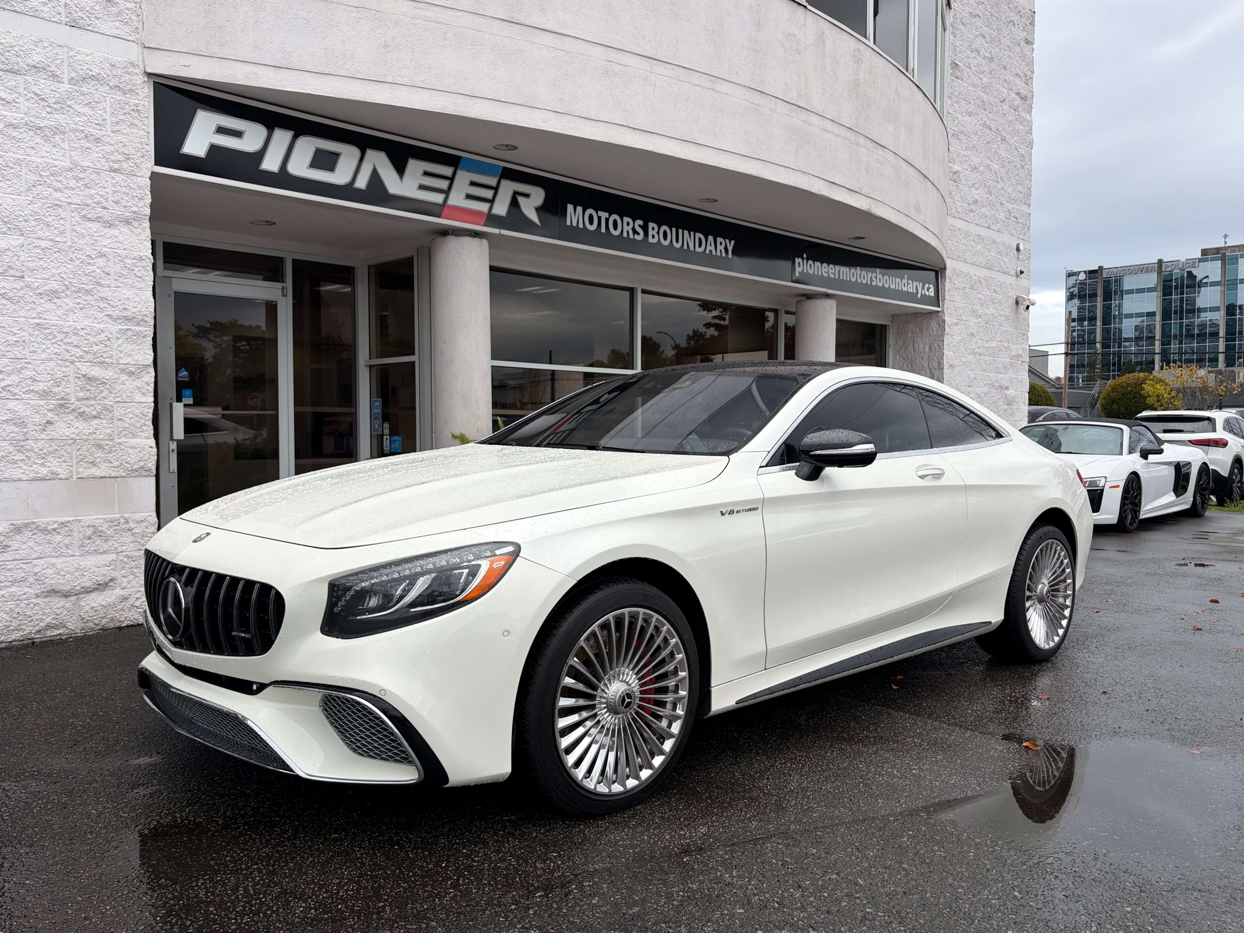 White 2017 Mercedes-Benz S-Class Convertible All-Wheel Drive Automatic