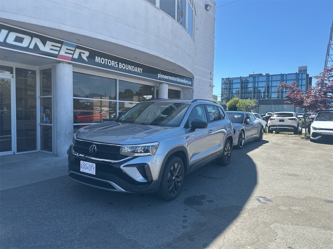 Gray 2024 Volkswagen Taos SUV / Crossover Automatic