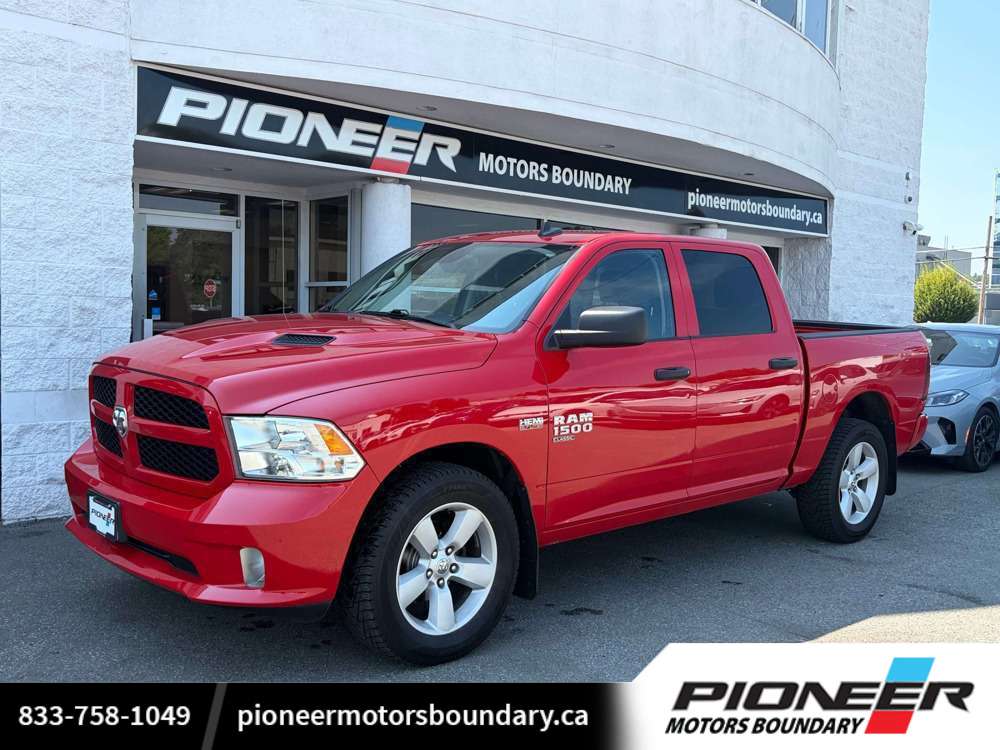 Flame Red 2022 RAM 1500 Pickup Truck Four-Wheel Drive Automatic