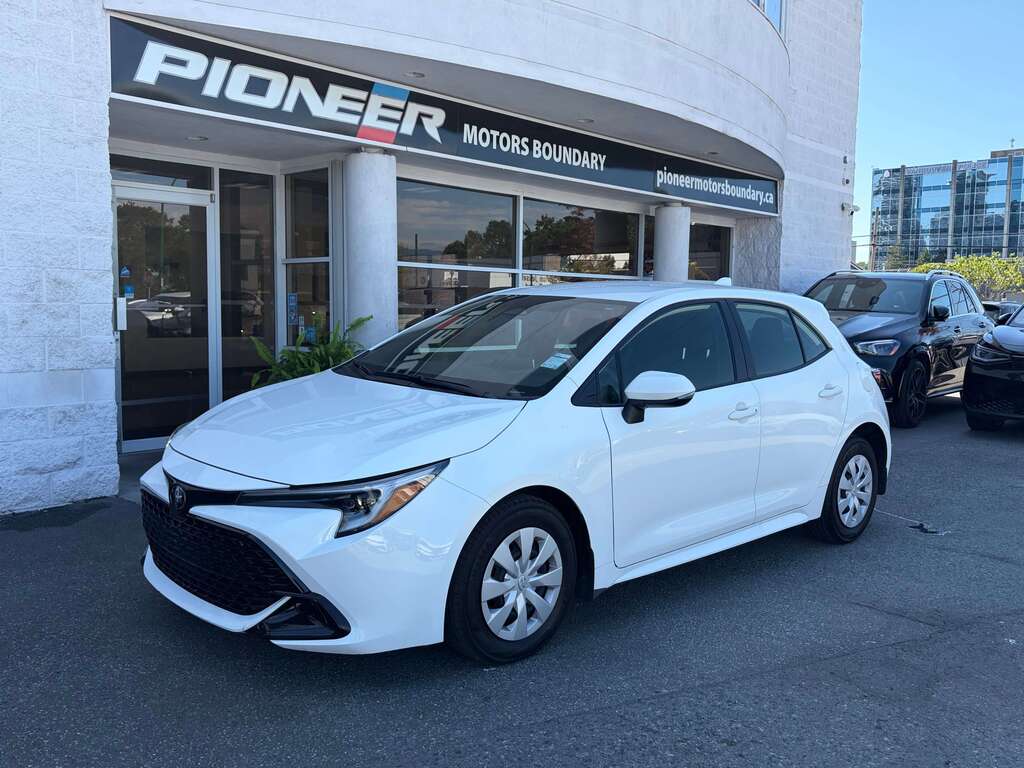 Ice Cap 2024 Toyota Corolla Hatchback Automatic