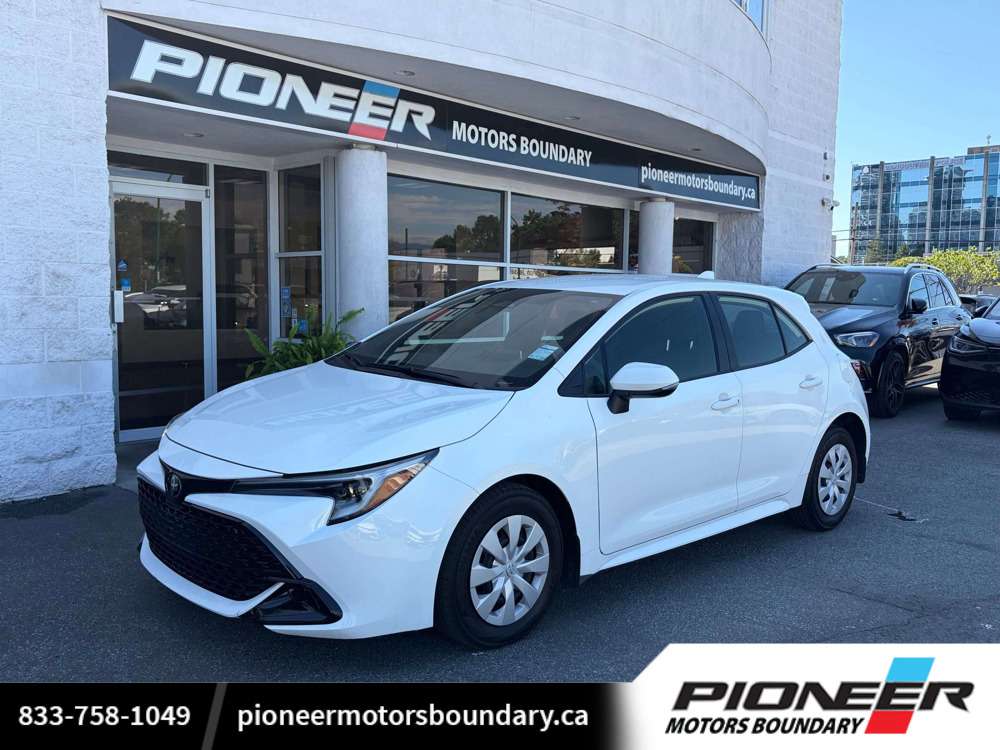 Ice Cap 2024 Toyota Corolla Hatchback Automatic