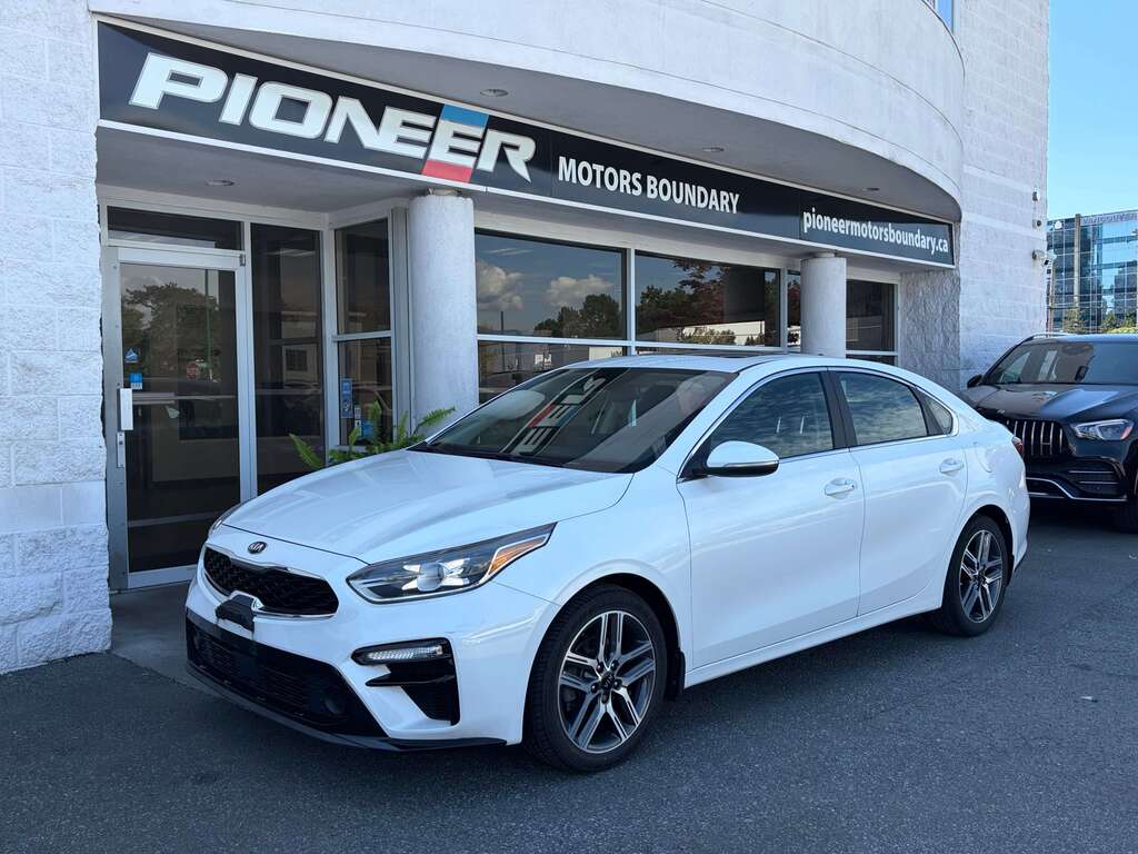White 2020 Kia Forte Sedan Front-Wheel Drive Automatic