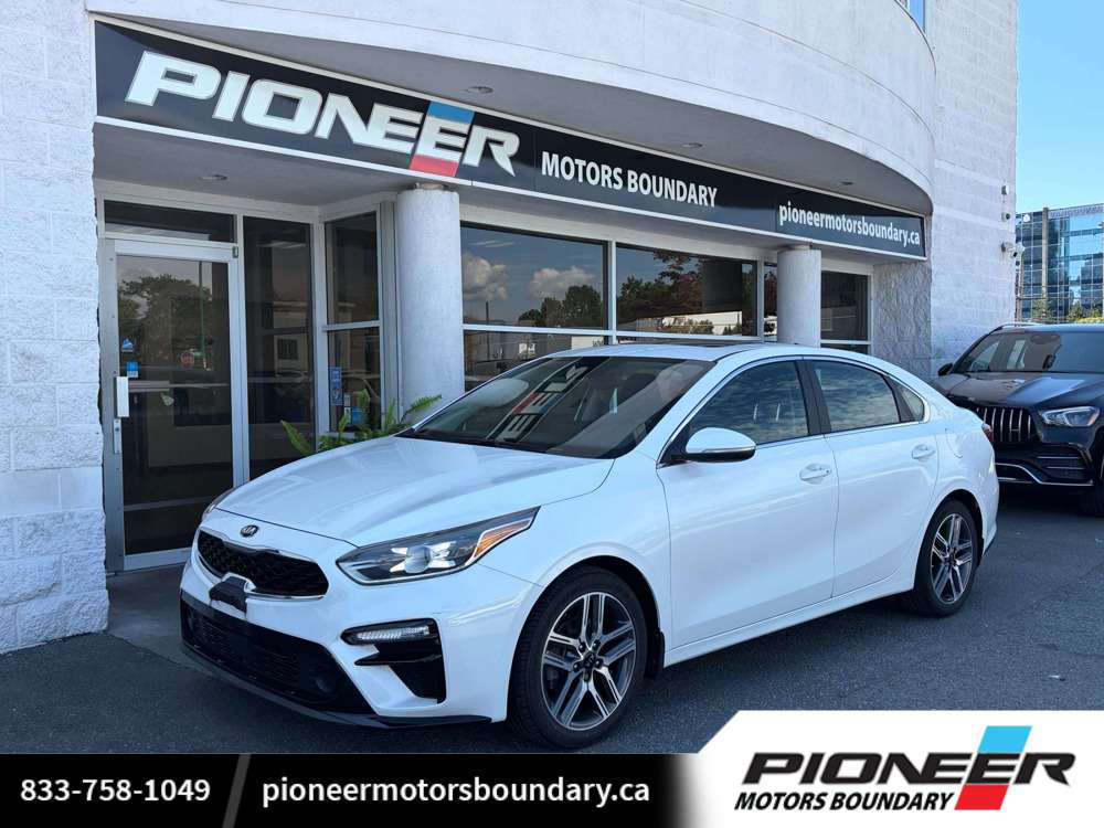White 2020 Kia Forte Sedan Front-Wheel Drive Automatic