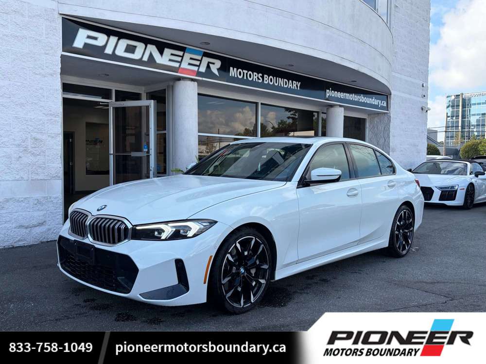 Alpine White 2025 BMW 3 Series Sedan All-Wheel Drive Automatic