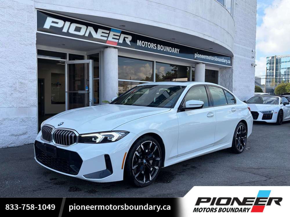 Alpine White 2025 BMW 3 Series Sedan All-Wheel Drive Automatic