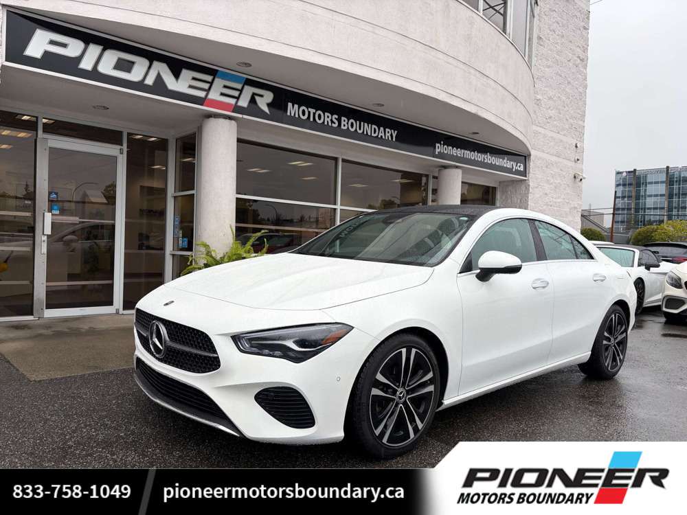 White 2026 Mercedes-Benz CLA Coupe All-Wheel Drive Automatic