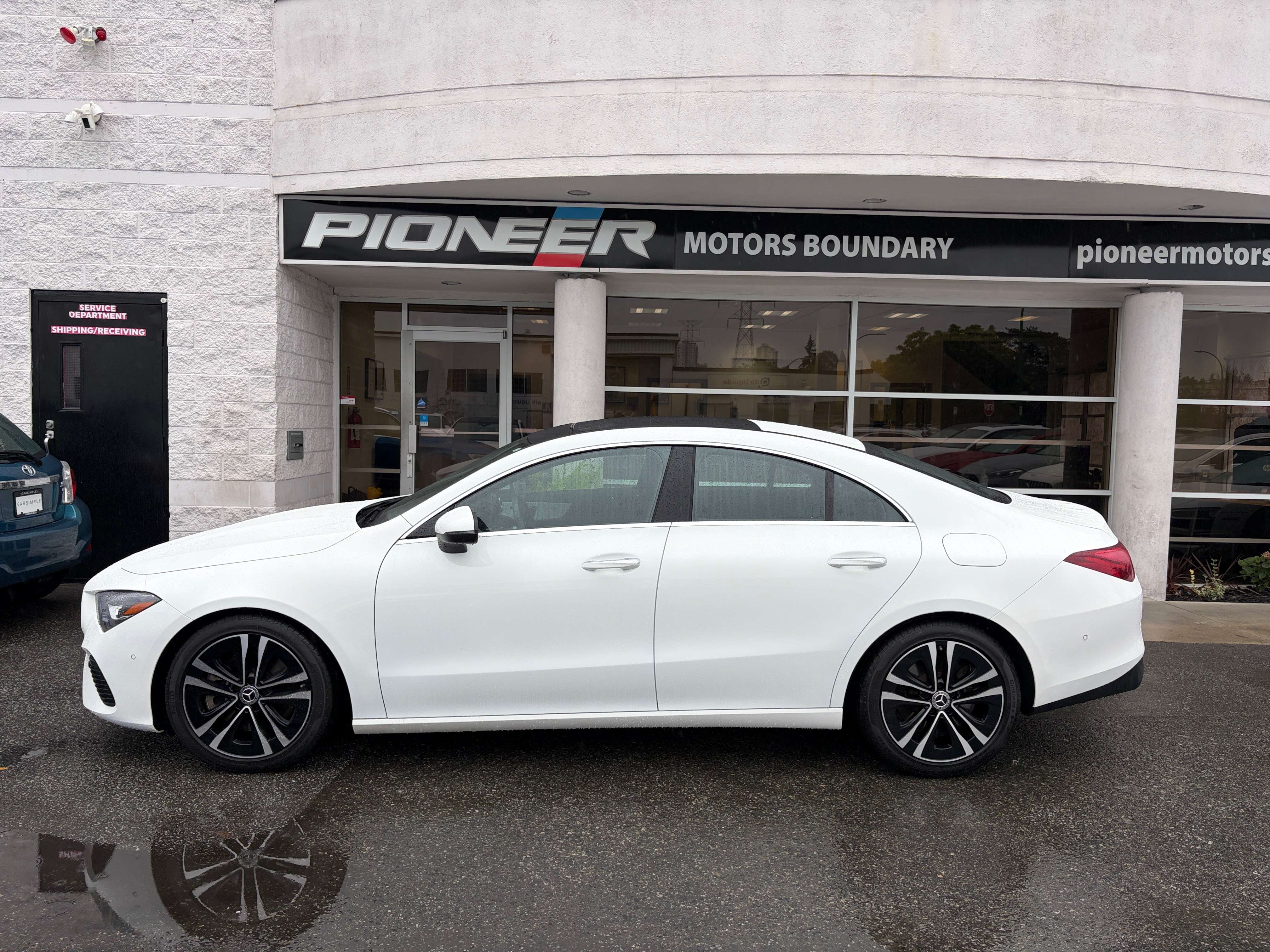 White 2026 Mercedes-Benz CLA Coupe All-Wheel Drive Automatic