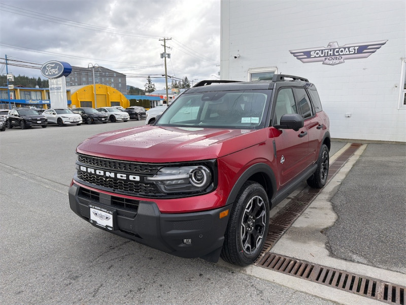 Red Ruby Metallic Tintcoat 2026 Ford Bronco Sport Outer Banks AWD SUV / Crossover All-Wheel Drive Automatic