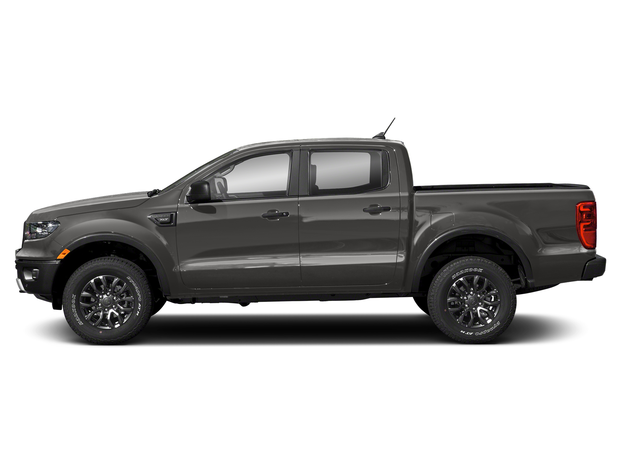Gray (Carbonized Grey Metallic) 2021 Ford Ranger Pickup Truck Four-Wheel Drive Automatic