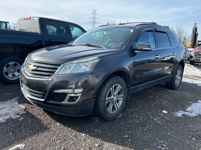Gray (Tungsten Metallic) 2017 Chevrolet Traverse 1LT AWD SUV / Crossover All-Wheel Drive Automatic