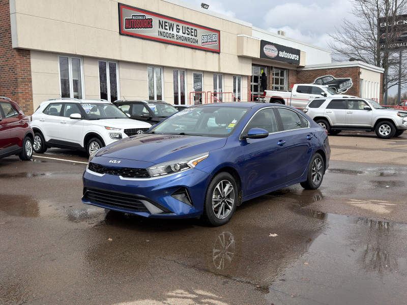 Hyper Blue 2024 Kia Forte EX FWD Sedan Automatic
