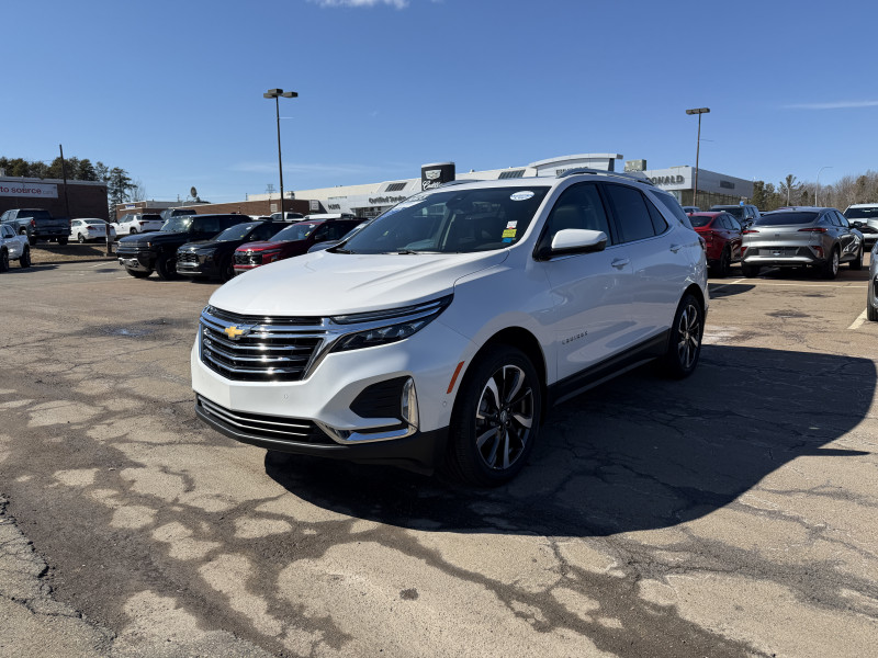Summit White 2023 Chevrolet Equinox Premier AWD with 1LZ SUV / Crossover Four-Wheel Drive Automatic