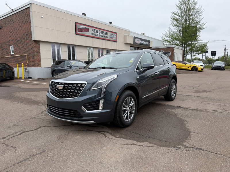 Shadow Metallic 2021 Cadillac XT5 Premium Luxury AWD SUV / Crossover Four-Wheel Drive Automatic