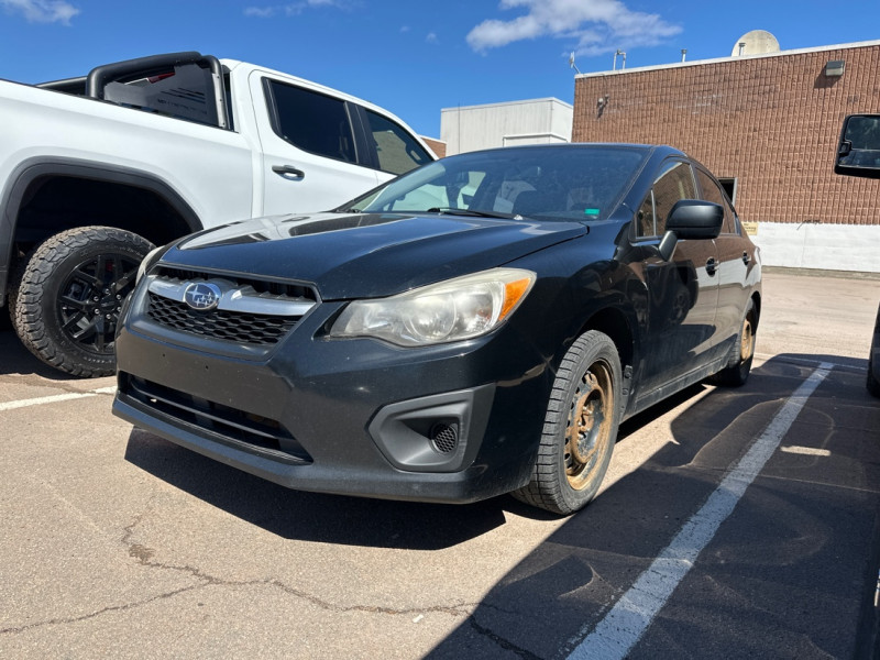 Crystal Black Silica 2013 Subaru Impreza 2.0i Sedan All-Wheel Drive Manual