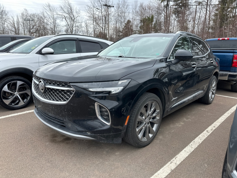 Black (Ebony Twilight Metallic) 2022 Buick Envision Avenir AWD SUV / Crossover All-Wheel Drive Automatic