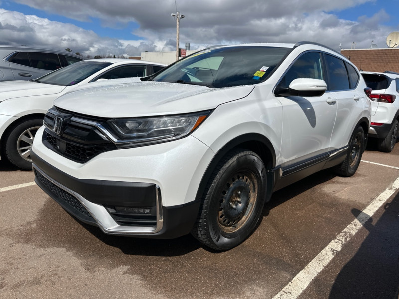 Platinum White Pearl 2020 Honda CR-V Touring AWD SUV / Crossover All-Wheel Drive Automatic