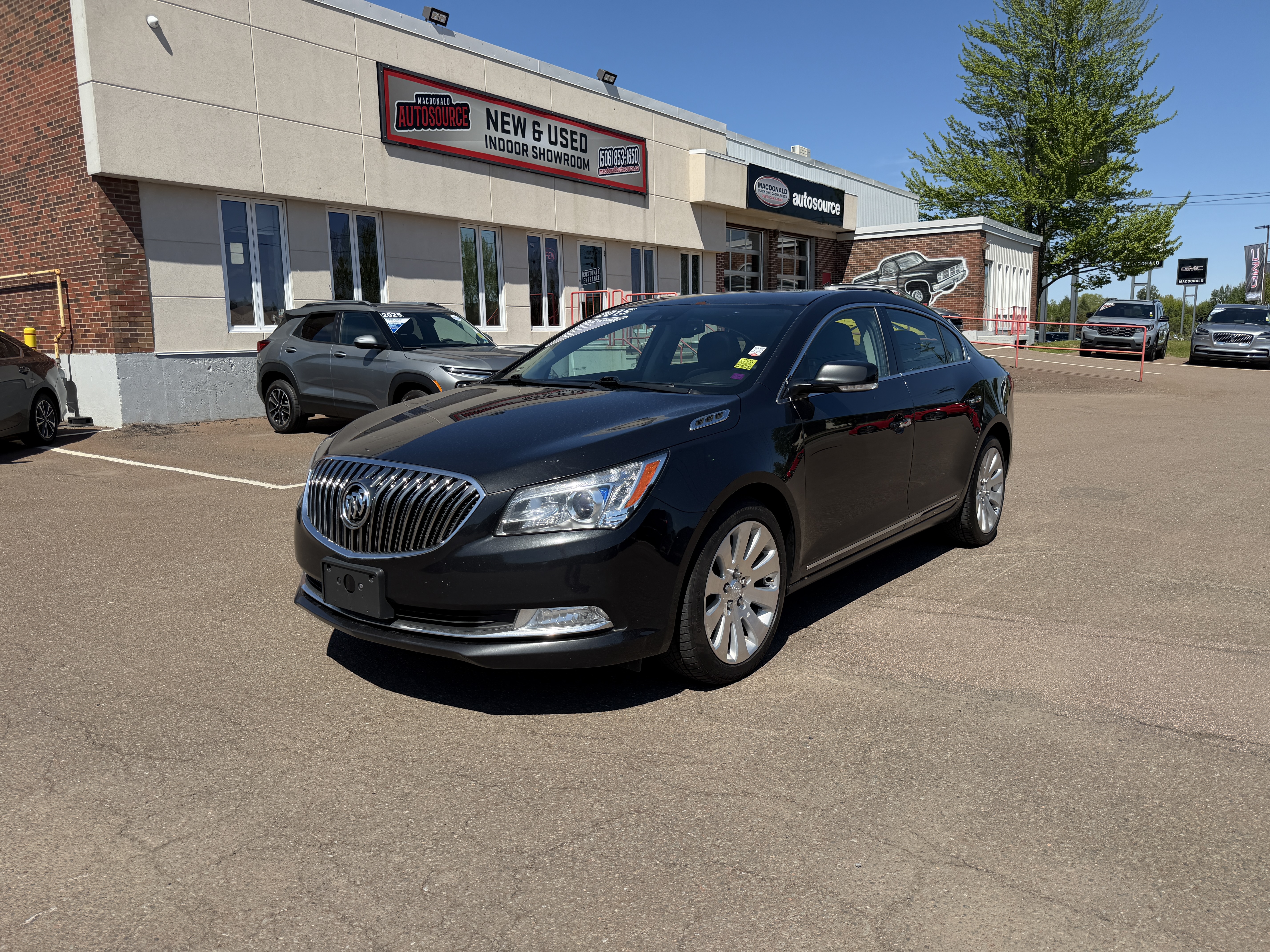 Carbon Black Metallic 2015 Buick LaCrosse Leather AWD Sedan All-Wheel Drive Automatic