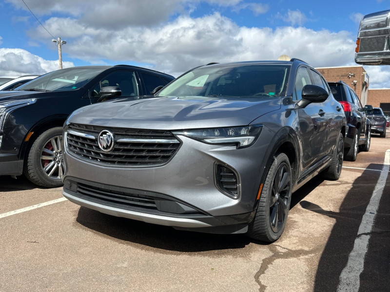 Gray (Satin Steel Metallic) 2022 Buick Envision Preferred AWD SUV / Crossover All-Wheel Drive Automatic