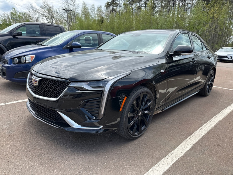 Black Raven 2021 Cadillac CT4 Sport AWD Sedan Rear-Wheel Drive Automatic