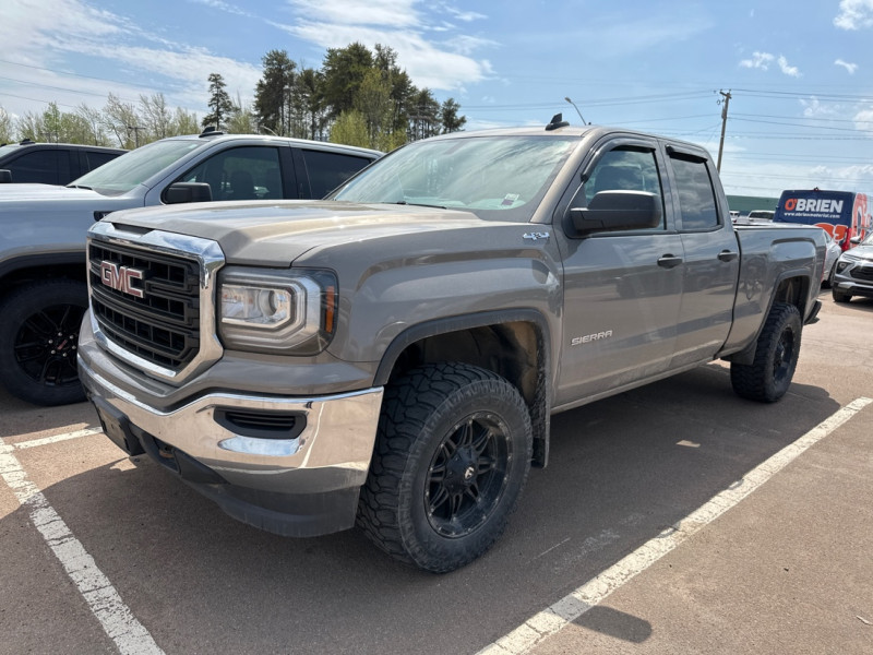 Pepperdust Metallic 2017 GMC Sierra 1500 Base Double Cab 4WD Pickup Truck Four-Wheel Drive Automatic