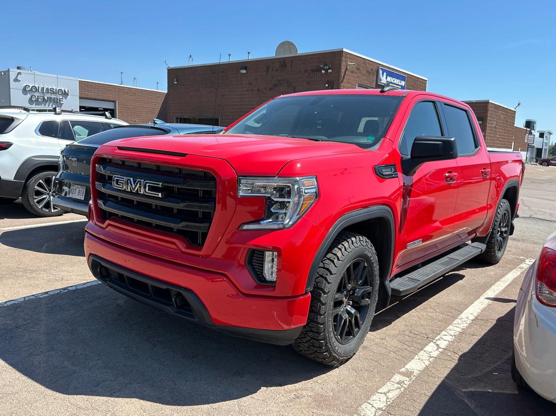 Cardinal Red 2021 GMC Sierra 1500 Elevation Crew Cab 4WD Pickup Truck Four-Wheel Drive Automatic