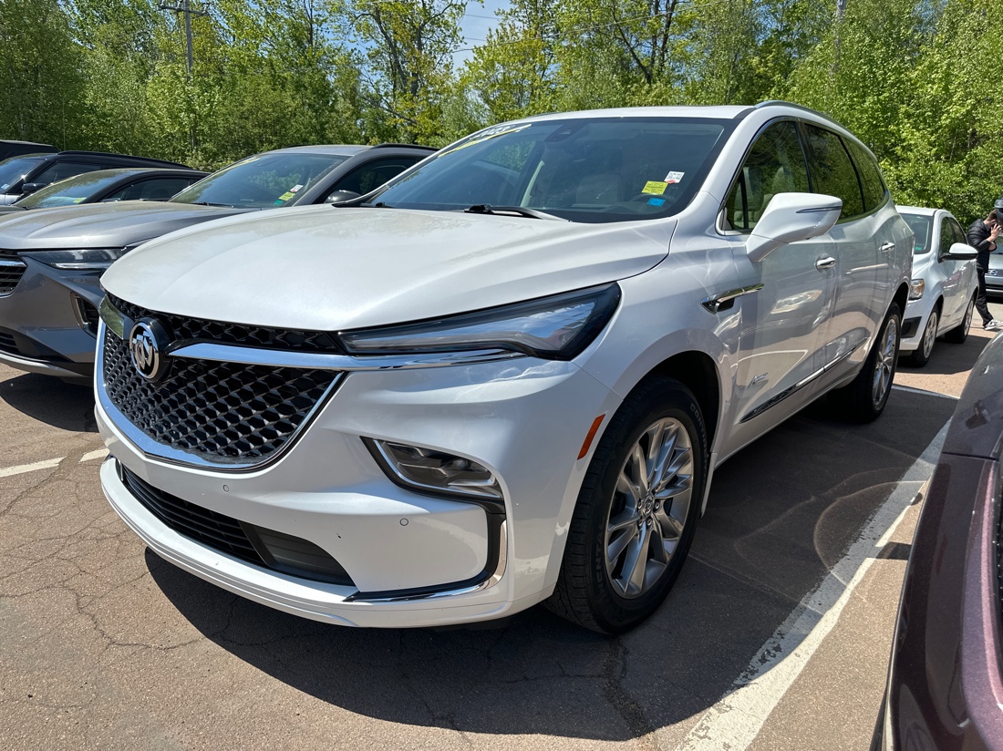 White Frost Tricoat 2023 Buick Enclave Avenir AWD SUV / Crossover Four-Wheel Drive Automatic