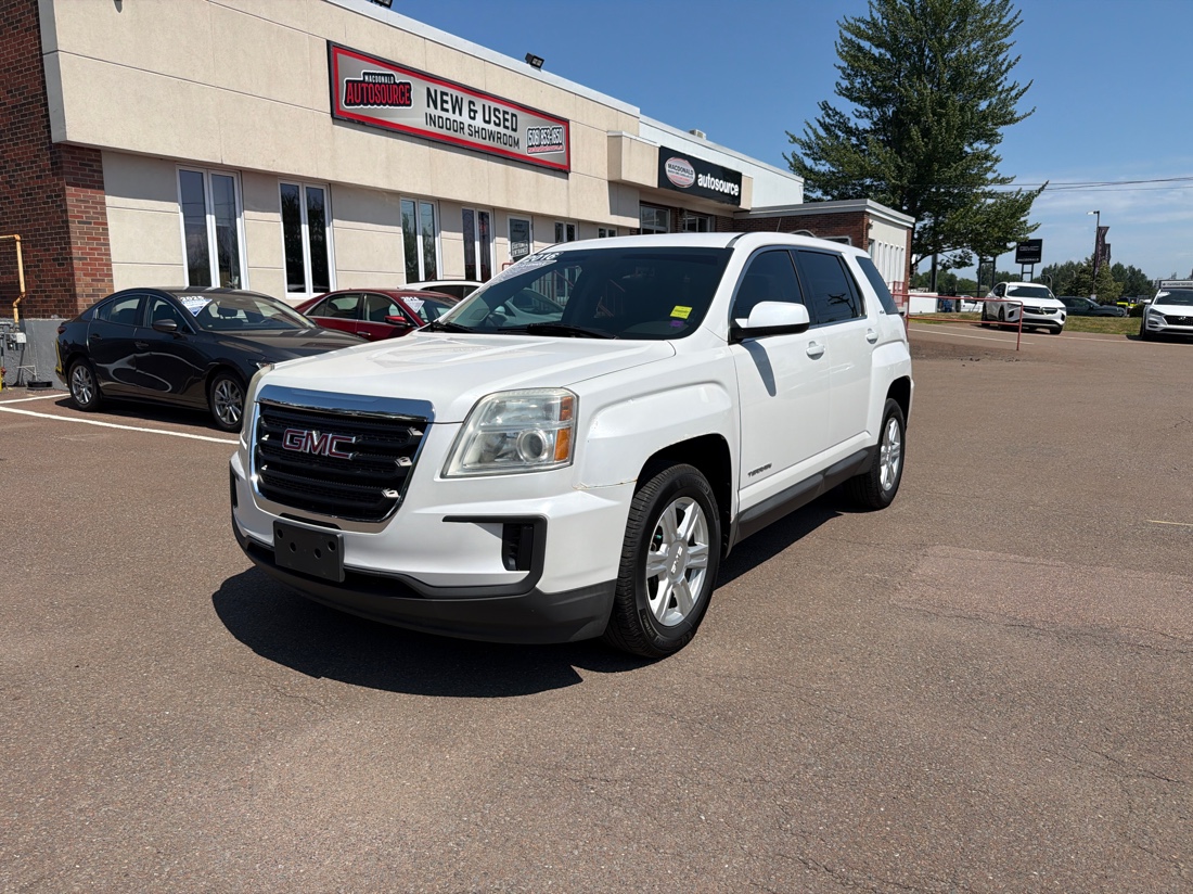Summit White 2016 GMC Terrain SUV / Crossover Front-Wheel Drive Automatic