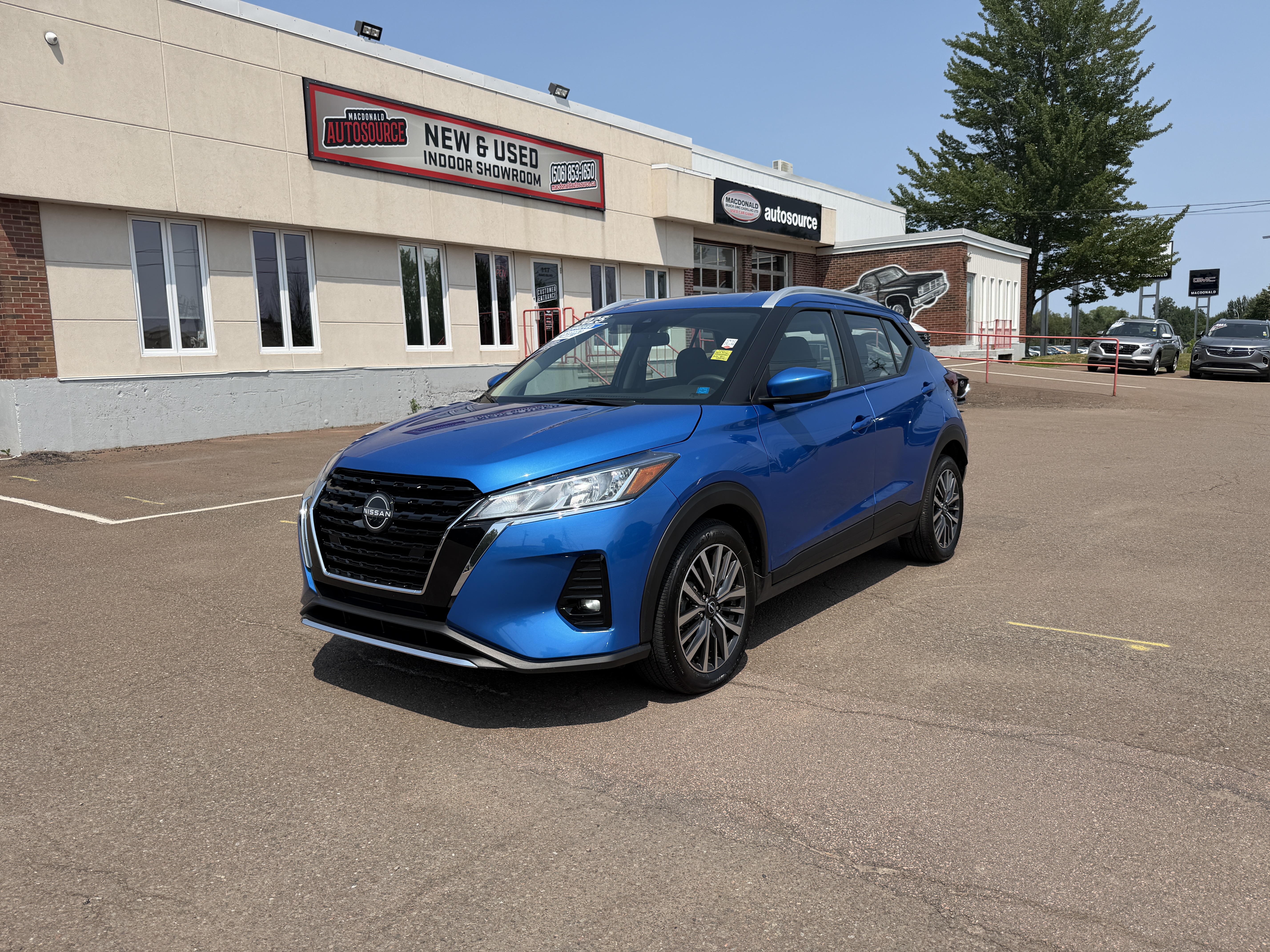 Electric Blue Metallic 2025 Nissan Kicks SUV / Crossover Front-Wheel Drive Automatic