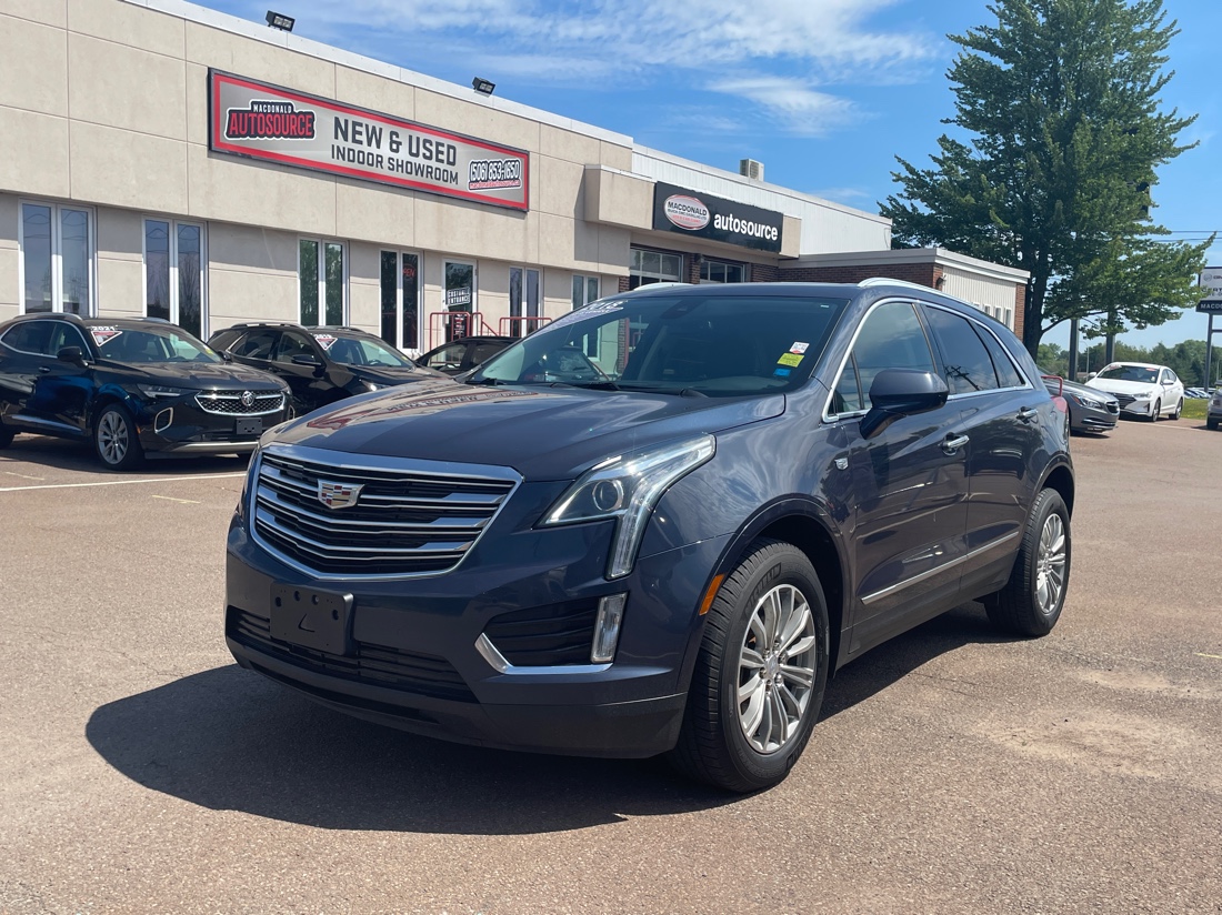 Harbor Blue Metallic 2018 Cadillac XT5 SUV / Crossover Four-Wheel Drive Automatic